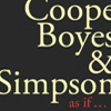 COOPE BOYES & SIMPSON as if…
