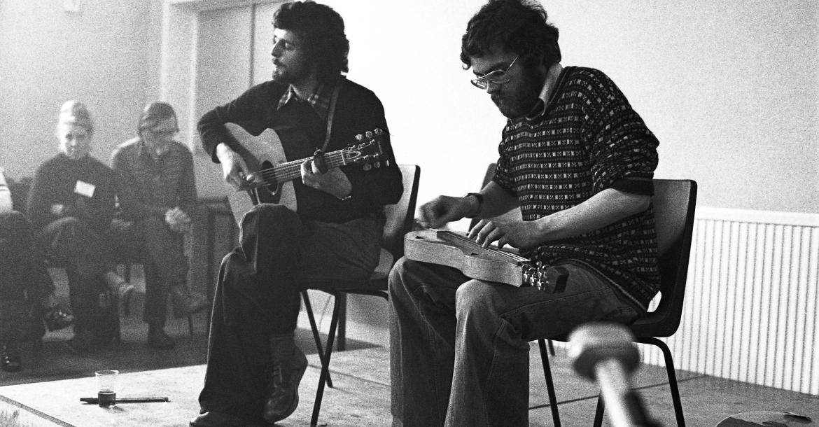 Tony Cuffe and Davy Stuart